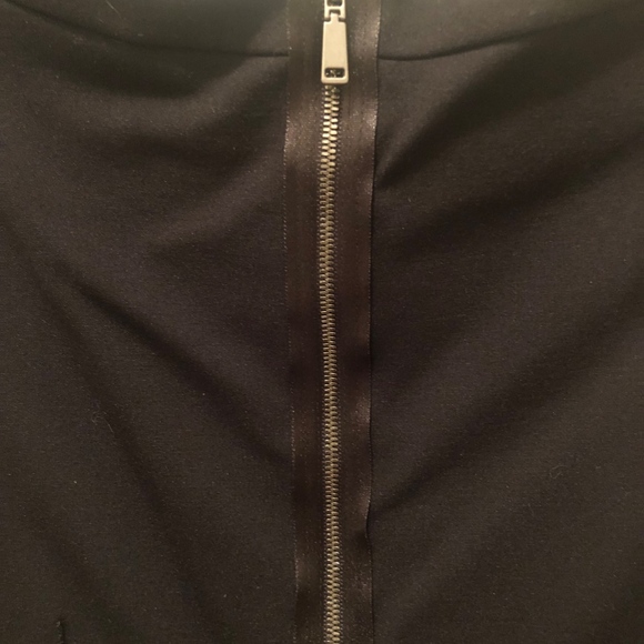 Elie Tahari Tweed/Black Sheath Dress - Picture 5 of 5